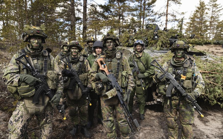 Putin's ambitions put Finland's troops and tanks back in vogue